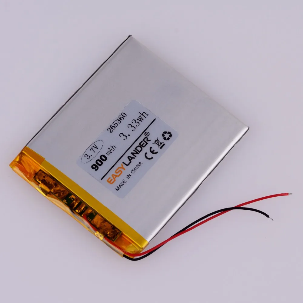 Аккумулятор Li-Polymer емкостью 900 мАч для Kindle 7 7-го поколения, 6" E-BOOK MP4 MP5 Story Machine 255560 WP63GW On.