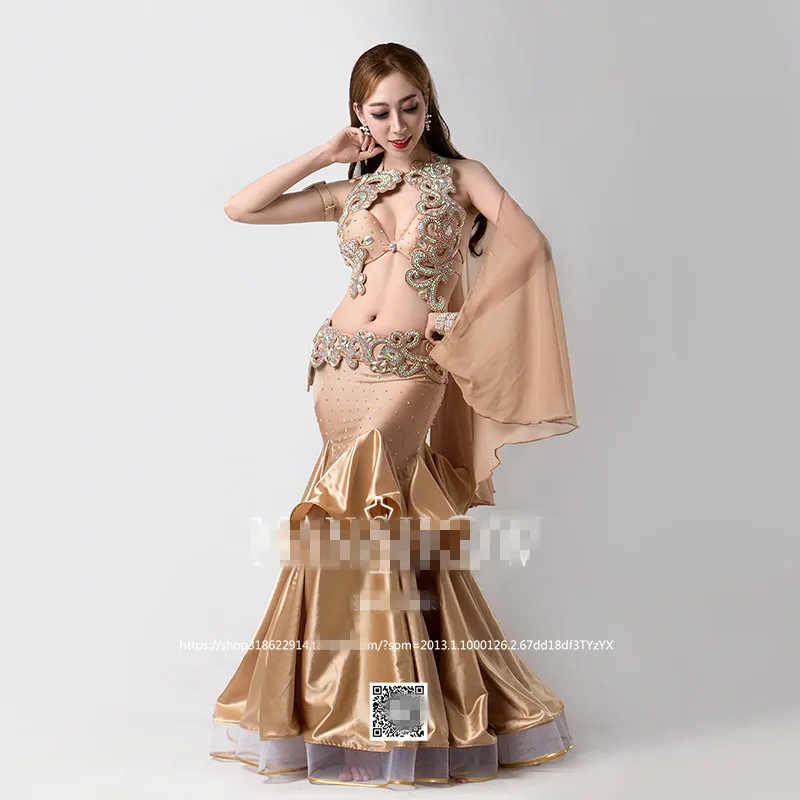 Платье для танца живота Bellydance костюм с поясом и юбкой 3624|Танец живота| |