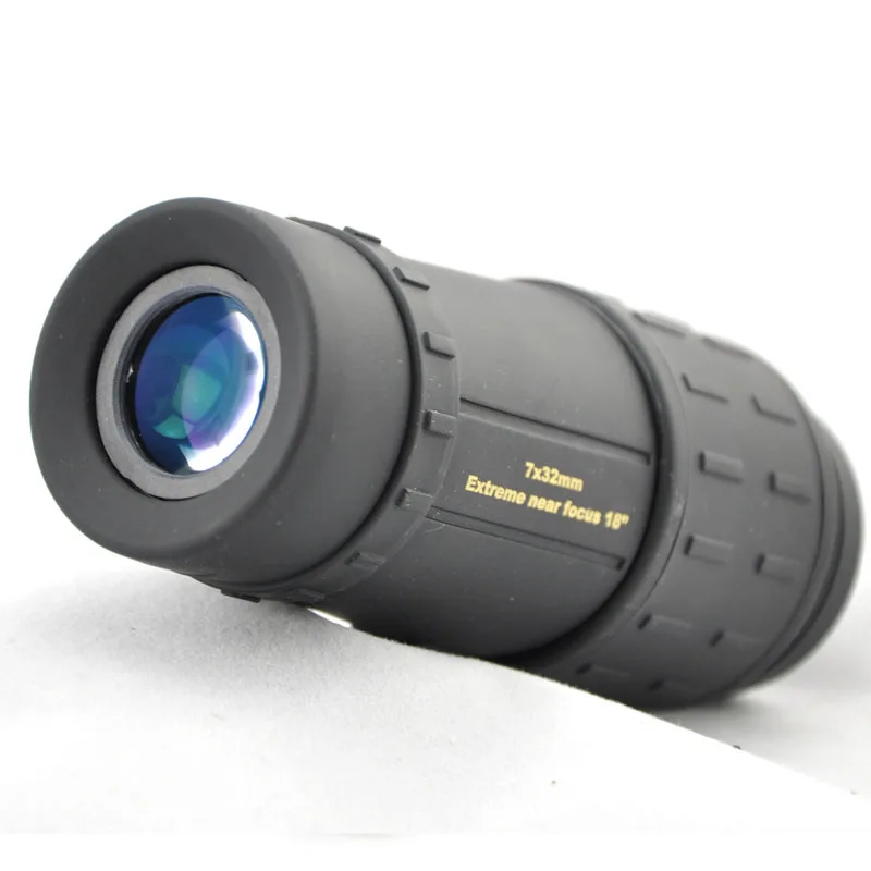 Visionking 7x32WD Мини Монокуляр для охоты кемпинга открытый профессиональный телескоп BaK4 водонепроницаемый Prismaticos