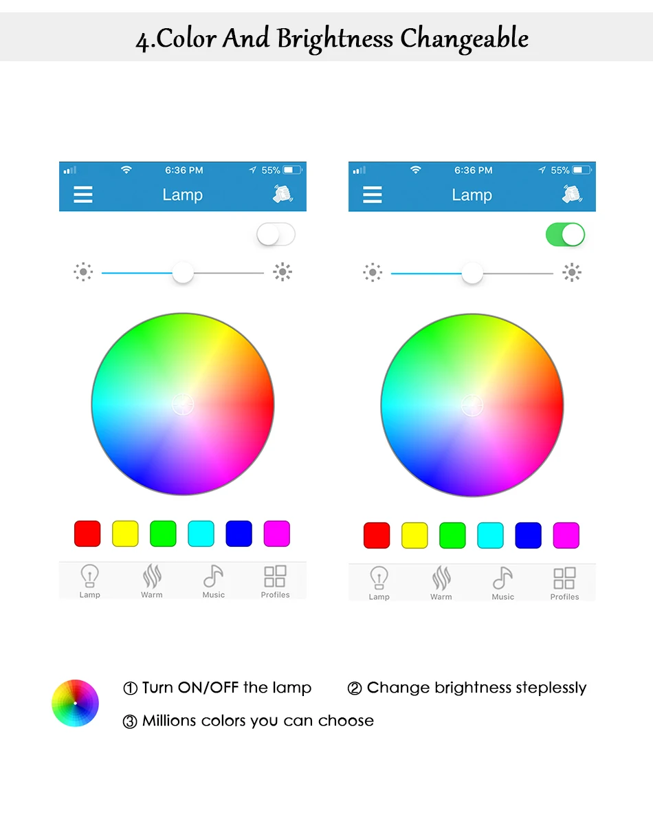 RGB светодиодный потолочный светильник с регулируемой яркостью, Bluetooth, музыкальная лампа, 220 В, дистанционное управление, умное освещение динамиков вечерние, для спальни, гостиной, 36 Вт, 40 Вт