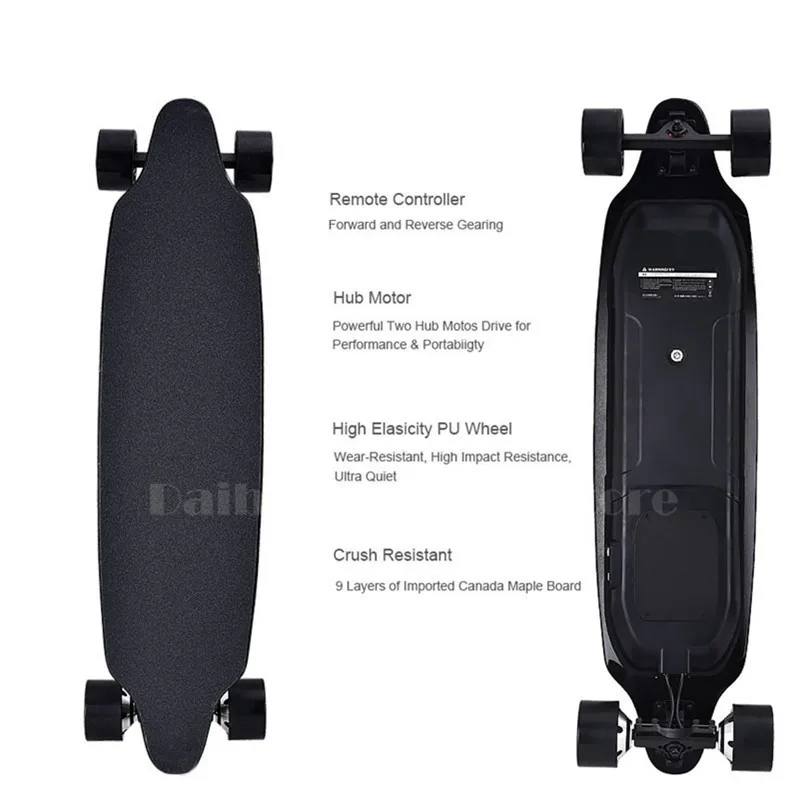 Daibot Longboard Электрический скейтборд 4 колеса 40 км/ч электрические скутеры