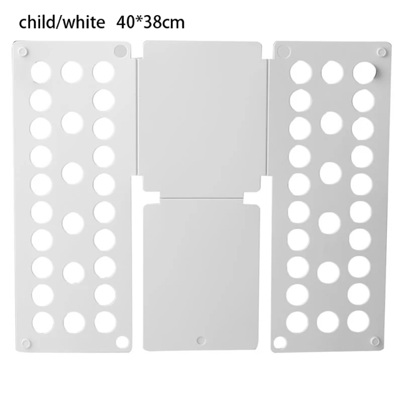 ChildWhite Для взрослых и детей, Волшебная Одежда, папка, футболки, джемперы, органайзер, легко и быстро для детей, чтобы сложить одежду, одежда, прищепки, складная доска - Цвет: ChildWhite