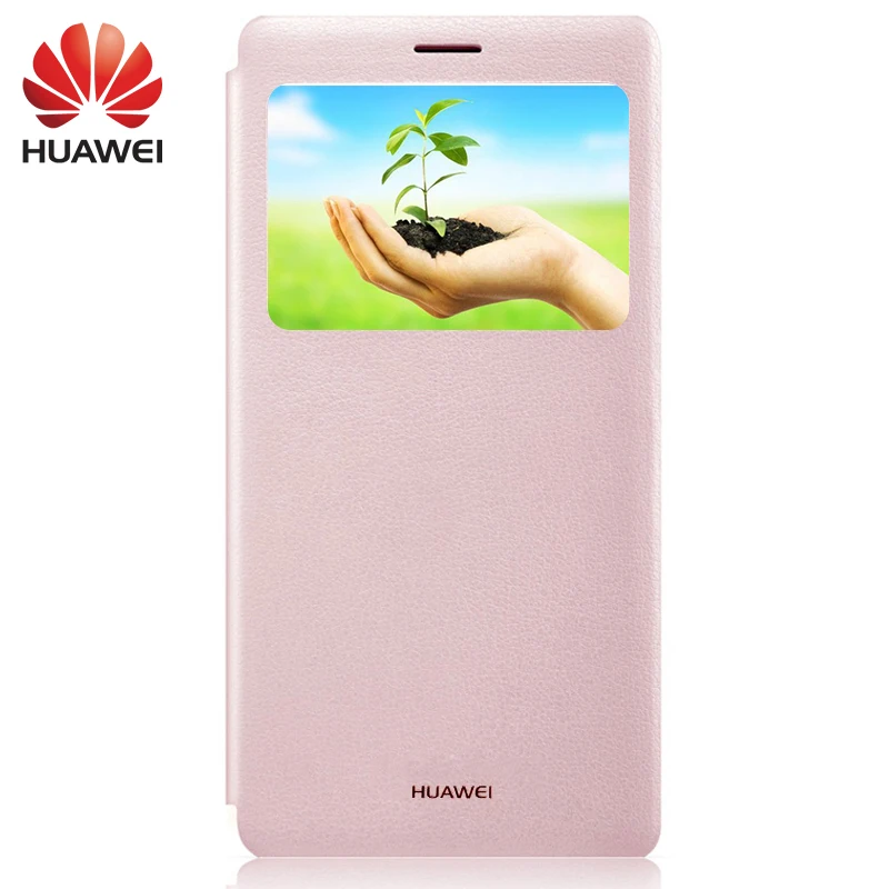 Чехол для Huawei MateS флип чехол с умным окошком роскошный оригинальный Mate S из