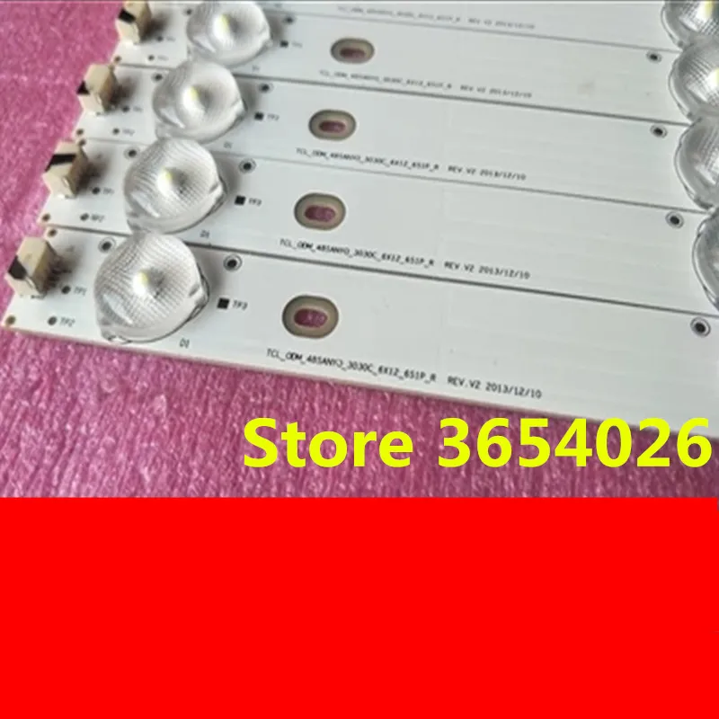 1 комплект = 12 шт. светодиодных ламп для Toshiba 48 дюймов 48L3453 4C-LB480T-YHAL 006-P2K2094A LVF480SSDX E2 V2 6
