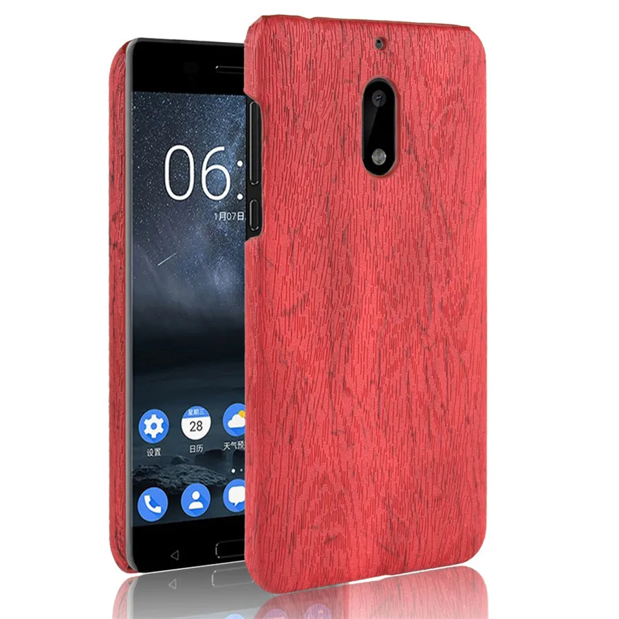 Чехол HOTSWEI для Nokia 6 новый модный тонкий жесткий пластиковый защитный чехол