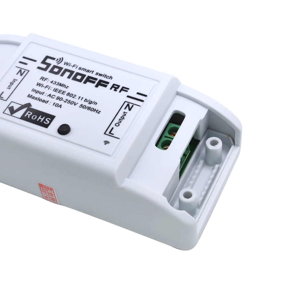ITEAD SONOFF RF 433 МГц Wifi беспроводной пульт дистанционного управления умный переключатель светильник 220 в модуль домашней автоматизации универсальный для IOS/Android App