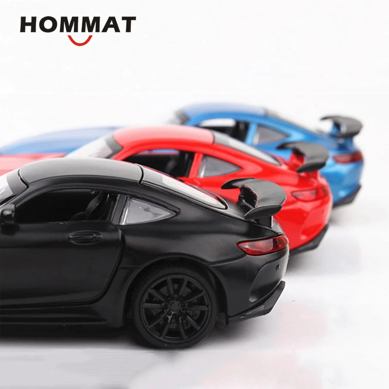 Модель HOMMAT 1:32 GTR AMG-GT спортивный автомобиль модель автомобиля из сплава литье под