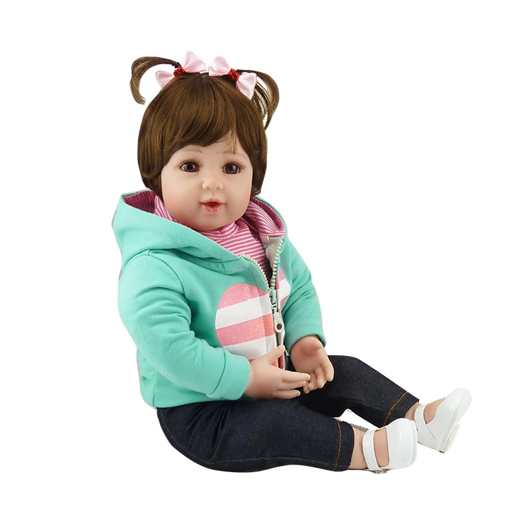 Forrsdor 20 &quot50 см Мягкая кукла-младенец с реалистичной головкой и ручками хлопок