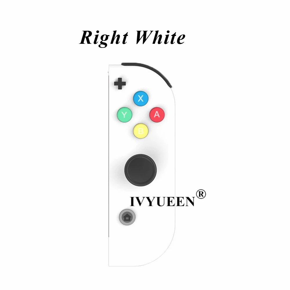 IVYUEEN/сменный чехол-накладка для пульта дистанционного управления Kind Switch NS Joy-Con, чехол для контроллера JoyCons, зеленый, розовый, белый, запасные части