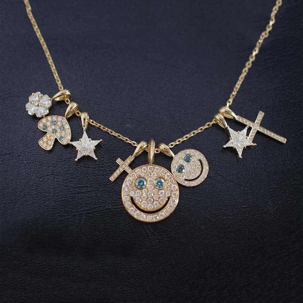 Стеклянное серебряное ожерелье в японском стиле с надписью и номером | Украшения