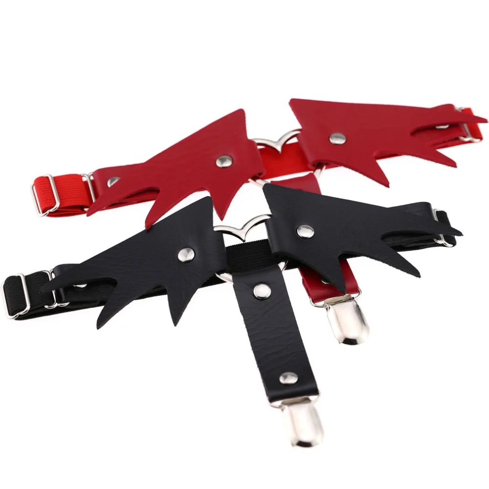 Сексуальные женские носки готика Харадзюку эластичный бандаж подвязки пояс панк