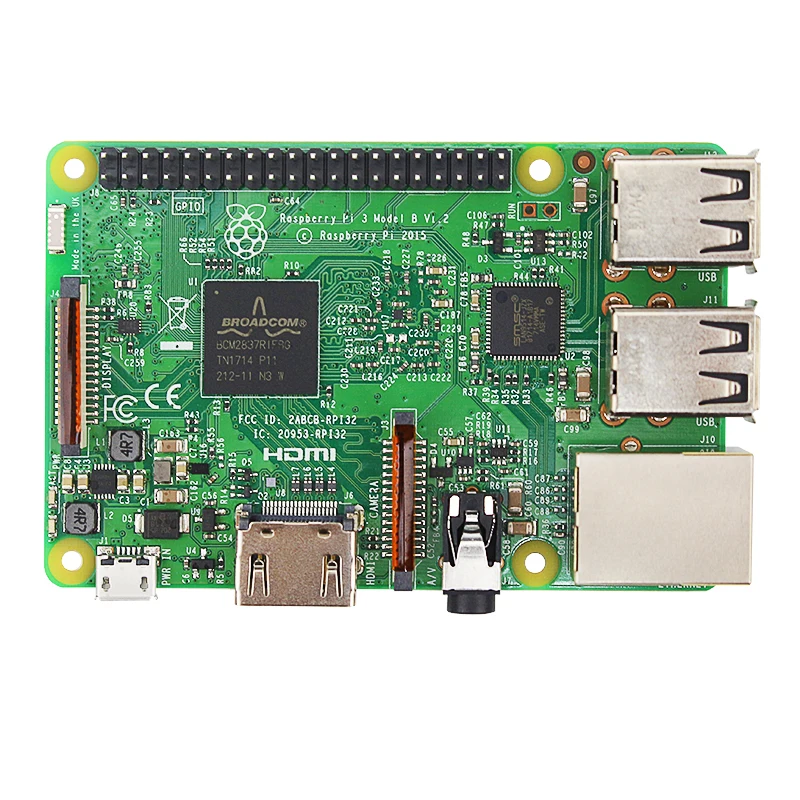 Raspberry Pi 3 Модель B плате 1 ГБ LPDDR2 BCM2837 quad core RAS PI3 PI 3B с Wi Fi и Bluetooth RS версия (сделано в