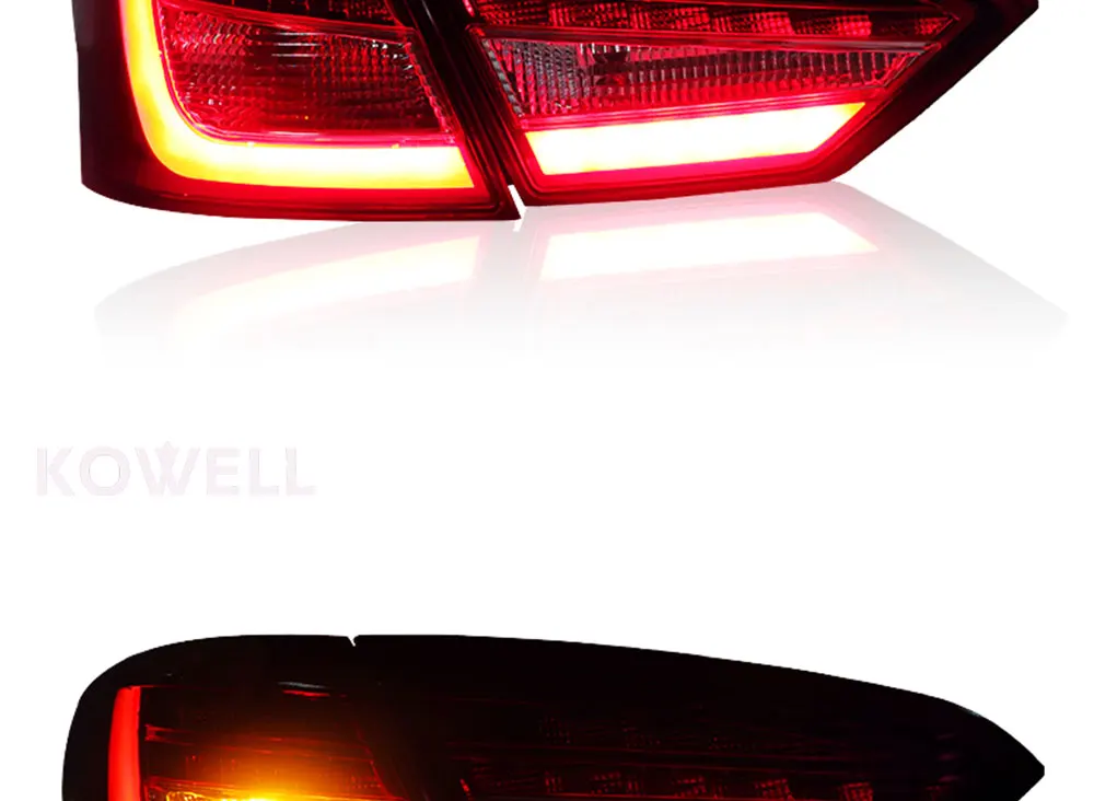 Kowell стайлинга автомобилей для Ford Focus 3 2012- светодиодные задние лампы для Ford Focus LED Фонарь для фокусировки 3 Аксессуары