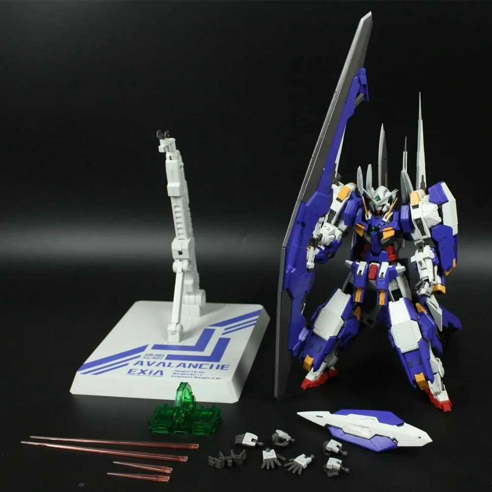 HS Hobby Star Gundam Модель 1:100 MG MB стиль GN 001/HS A01 AVALANCHE EXIA со светодиодный DH009 *|Игровые