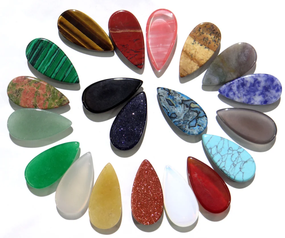 Подвеска из натурального камня бирюзы кварца 10 шт.|natural stone|natural stone lotstones lot |