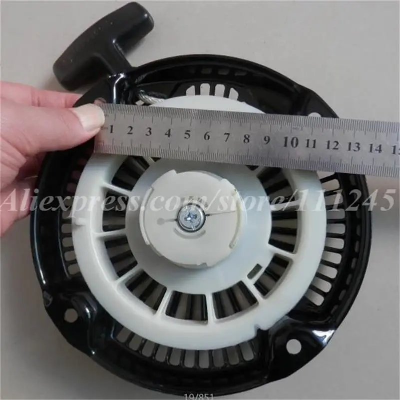 

RECOIL STARTER ASSY PLASTIC RATCHET THIN TYPE FOR ROBIN EY20 EH12 EH12-2D 2B 121CC RAMMER PULL START ASSEMBLY COG CLAW ASSEMBLY