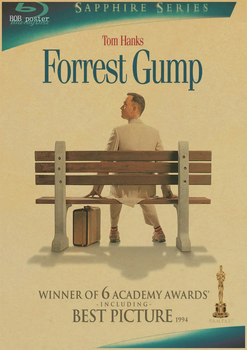 Классическая пленка Форрест Гамп постер крафт бумага домашний декор Винтаж