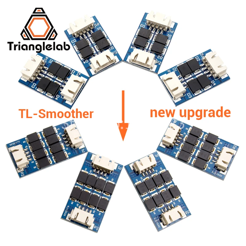 Trianglelab 4 шт./упак. TL на большое расстояние-мягче, плюс аддон модуль для 3D Пинтера драйверы двигателей мотор Терминатор водитель reprap mk8 i3
