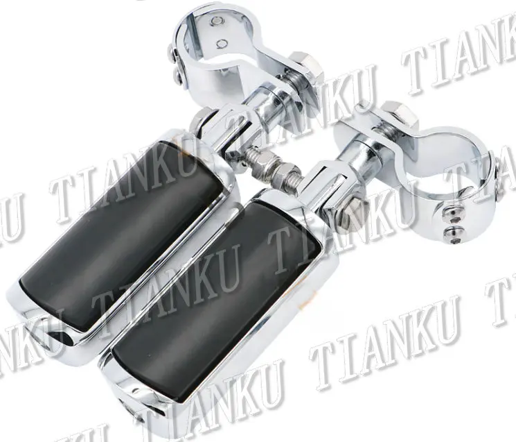 Motorcycle Guard Crash Bar Footrest Foot Pegs For Yamaha Honda Suzuki Kawasaki Sport Bobber Custom Chopper Cruisers Street | Автомобили и