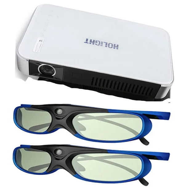 Holight 27M XGIMI Z3 Full HD портативный DLP Мини проектор 3D проектор LED tv проектор Встроенный аккумулятор wifi Android 4,4 Bluetooth - Цвет: add 2pcs 3Dglasses