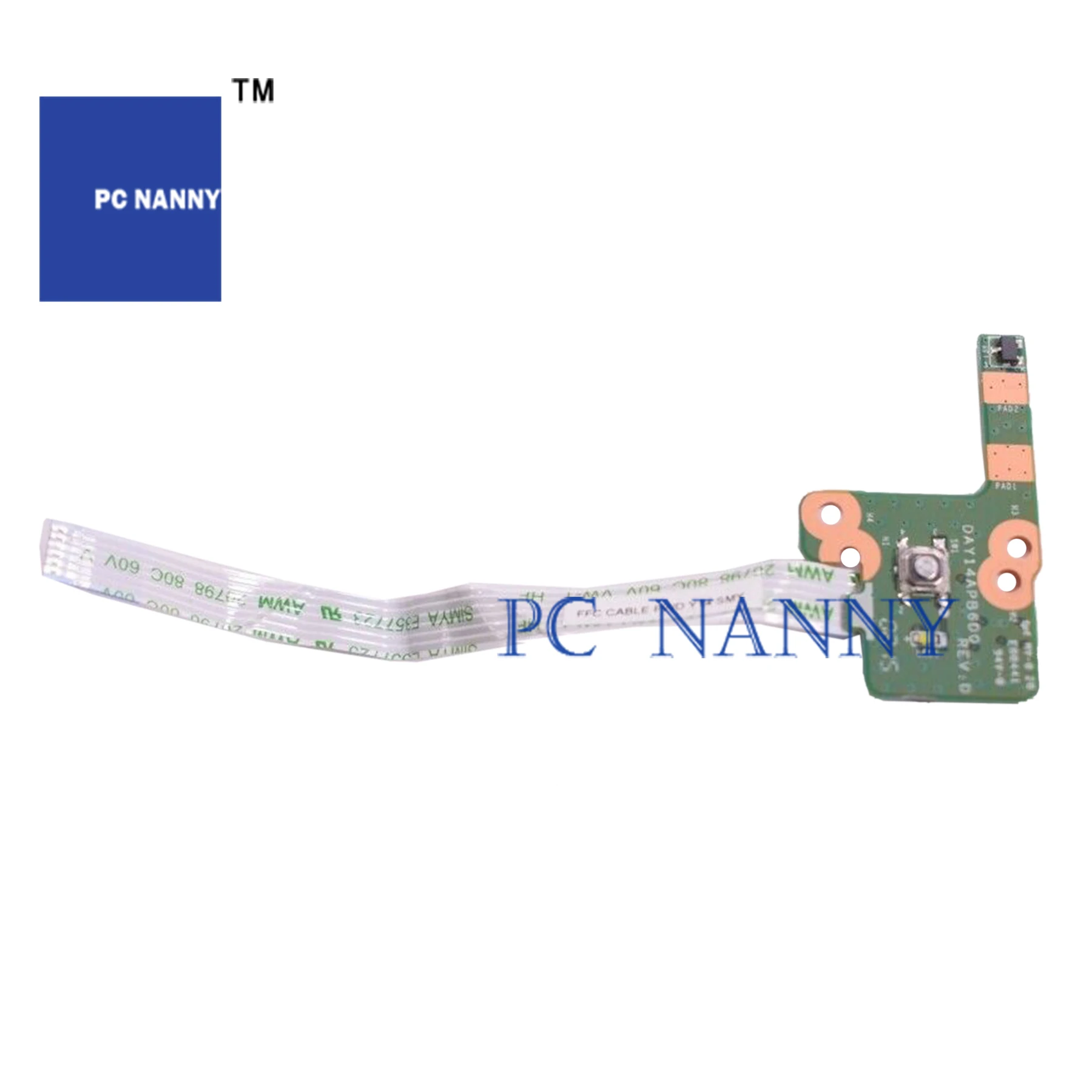 PCNANNY для HP Pavilion 15-p011ns 15-K 15-P 14-P Кнопка питания плата DAY14APB6D0 тест хороший | Компьютеры