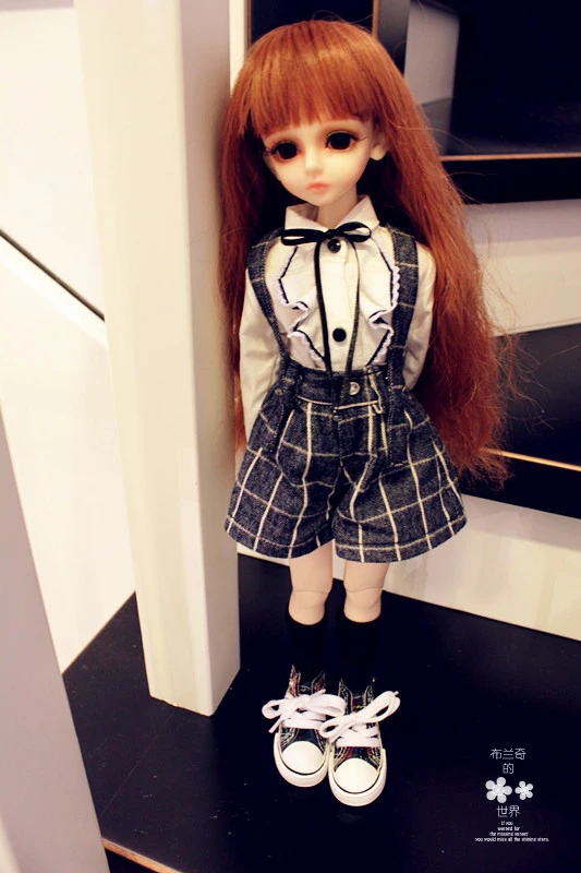 BJD/SD кукла одежда/одежда для малышей Дамская Униформа костюм юбка брюки 1/6 1/4 1/3 Bjd