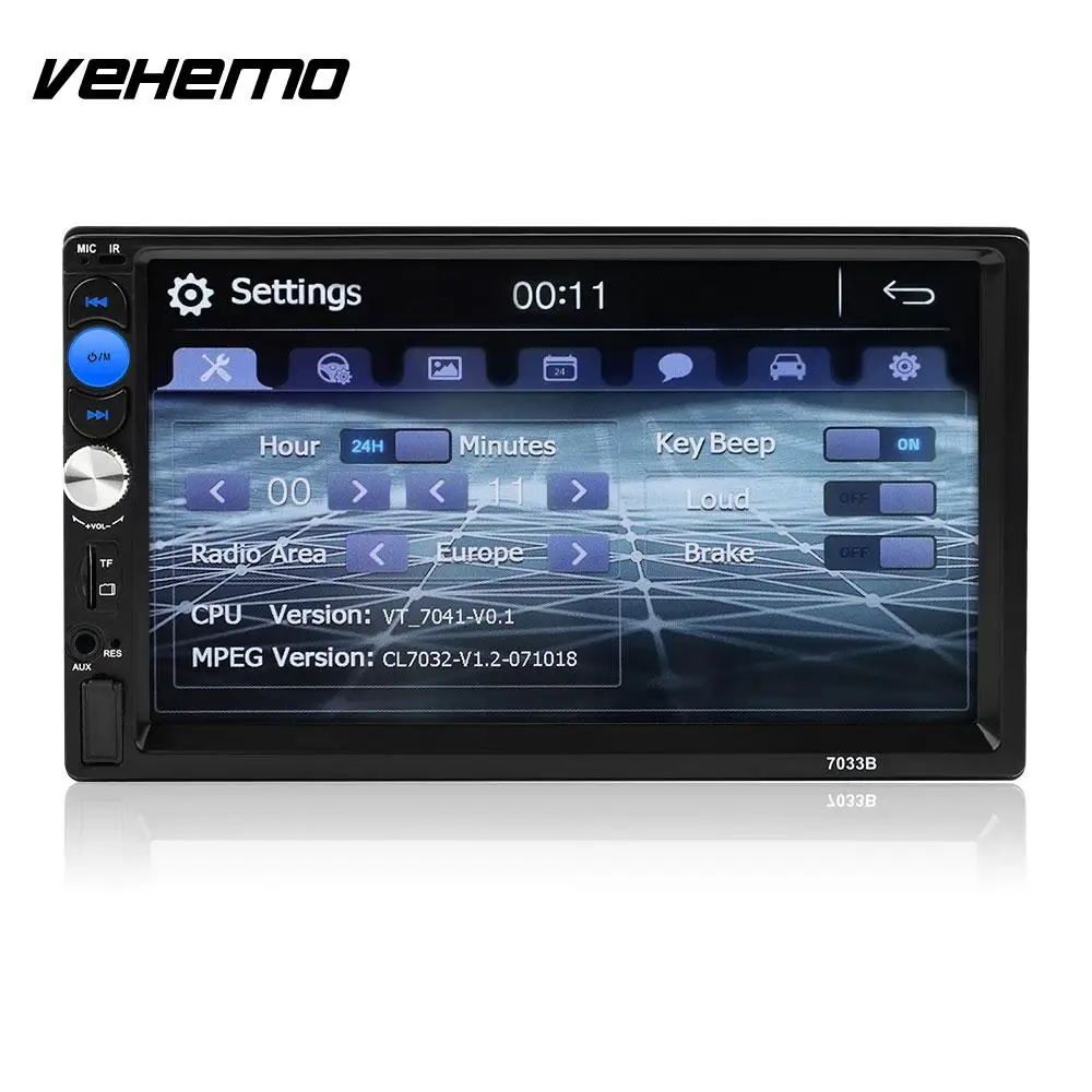 FM/USB/AUX автомобильный MP5 плеер стерео Авто Гибкая Автомобильная Смарт-7-дюймовый |