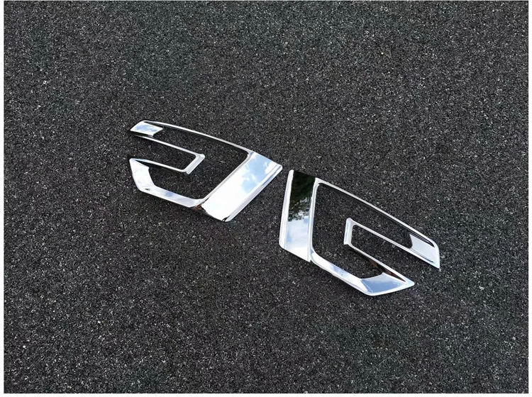 Автомобиль Пластик хромированный ABS переднюю крышку противотуманных фар