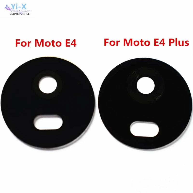 

Lens For moto E4 / E4 plus Rear Back Camera Cover Glass Lens For motorola moto E4 E4 plus with sticker