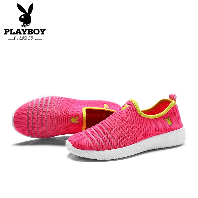 Playboy Новая мода бренд спортивной сетки женская повседневная обувь Высокое качество дыхание Повседневное баланс Zapatillas Deportivas