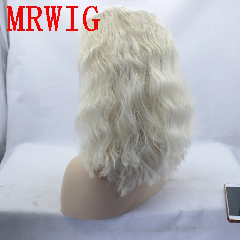 MRWIG#60 правая часть плетеные вьющиеся волосы передний парик шнурка бесклеевая настоящая картинка 12 дюймов 150% допускает химическую завивку