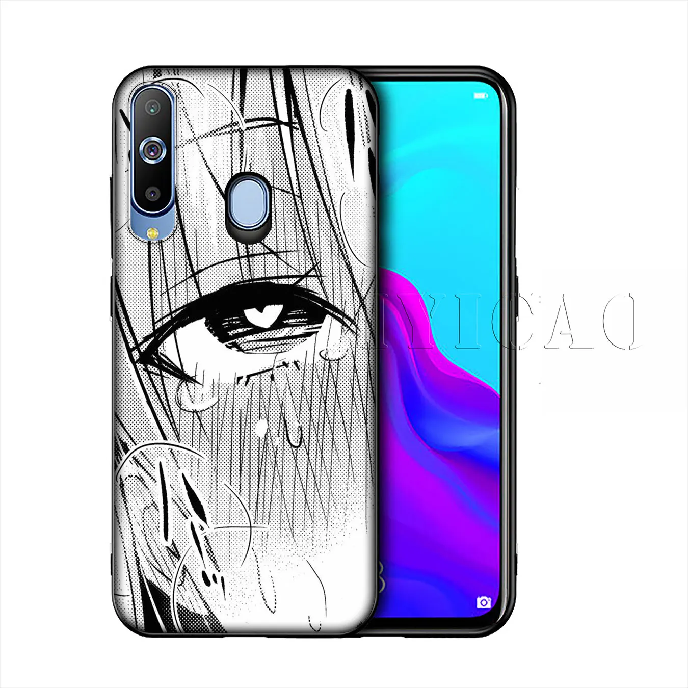 Iyicao аниме девочка мультфильм японский силикон мягкий чехол для samsung Galaxy A10 A30 A40 A50 A70 M10 M20 M30 крышка