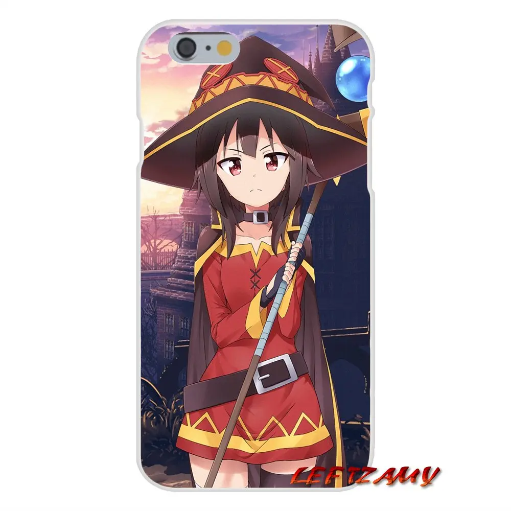 Аниме Konosuba Megumin для Huawei P Smart Plus Mate Honor 7A 7C 8C 8X 9 P10 P20 Lite Pro Аксессуары чехлы