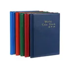 Пластиковые альбомы и папки, 1 шт., карман для коллекционирования монет, 120, Чехол-держатель для книг, домашняя коллекция