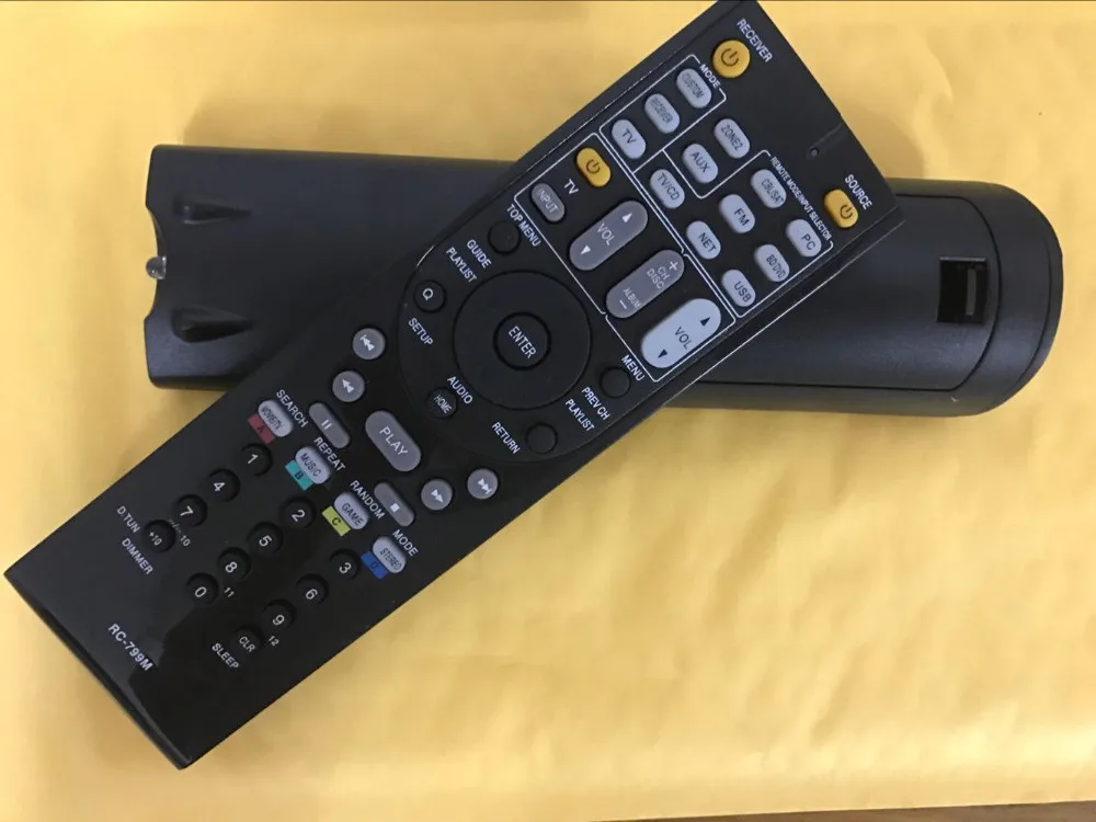 Новая замена AV-ресивера Дистанционное управление для Onkyo rc-834m rc-810m rc-812m rc-801m rc-799m