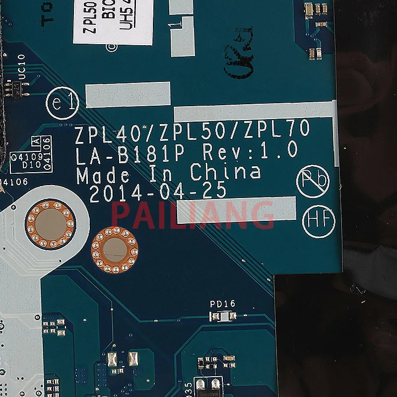Pailiang материнская плата для ноутбука hp Probook 440 450 470 G2 I5 PC материнская плата 784909-601 ZPL40/ZPL50/ZPL70 LA-B181P полный tesed DDR3