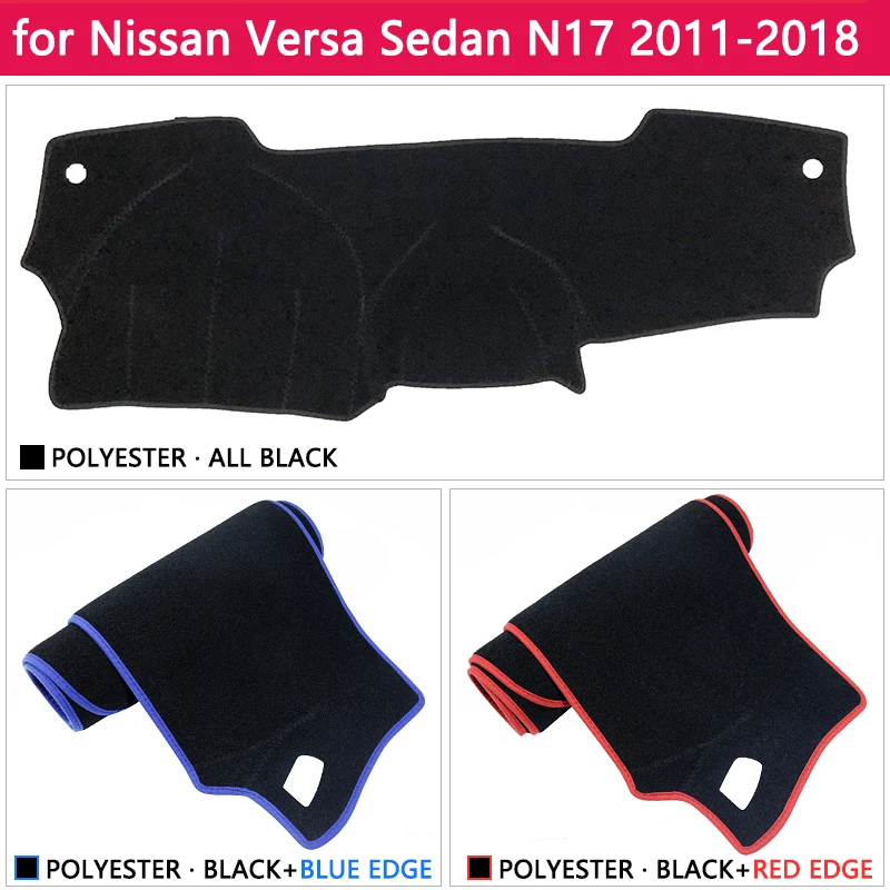 Для Седан Nissan Versa N17 Almera Sunny Latio 2011 ~ 2018 Противоскользящий коврик на приборную