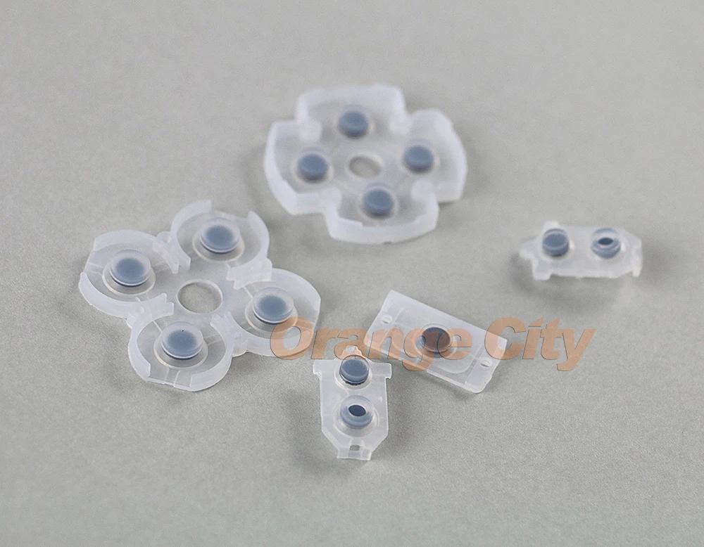 Новая версия силиконовый Кондуктивный на резиновом клею Кнопка Pad для PS4