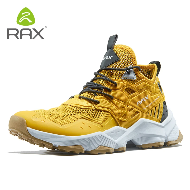 Rax  Men Hiking Shoes  Breathable Outdoor Sports Sneakers for Men Lightweight Mountain Climbing Trekking Shoes Lightweight Shoes
