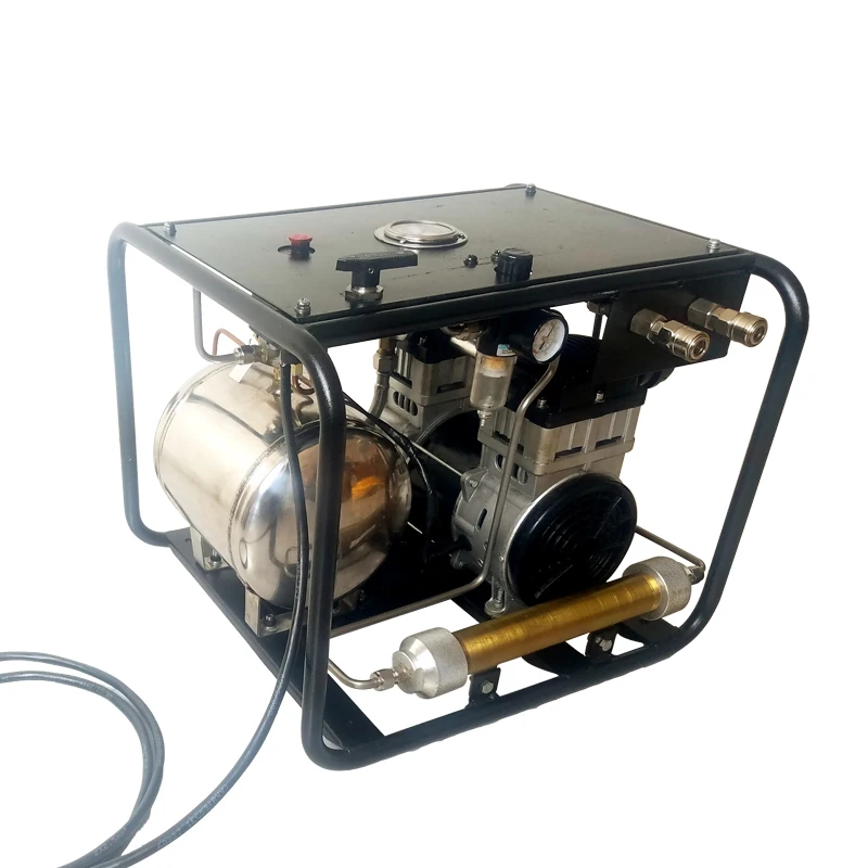 SCU80E 8bar 1100W Portable Air Compressor for scuba diving snorkeling with 15meter Hose &amp Respirator | Обустройство дома