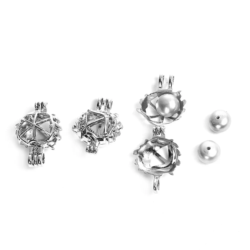 DoreenBeads Медь жемчуг медальон Подвески полые лук и стрелы серебро Цвет может