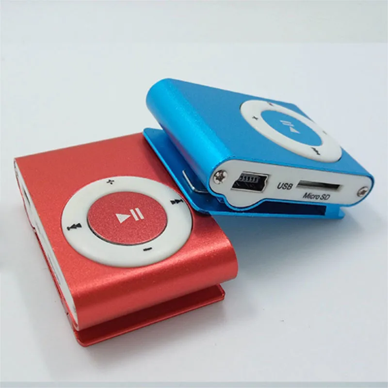 MP3 цветной мини Mp3 музыкальный плеер Micro TF слот для карты USB спортивный порт с