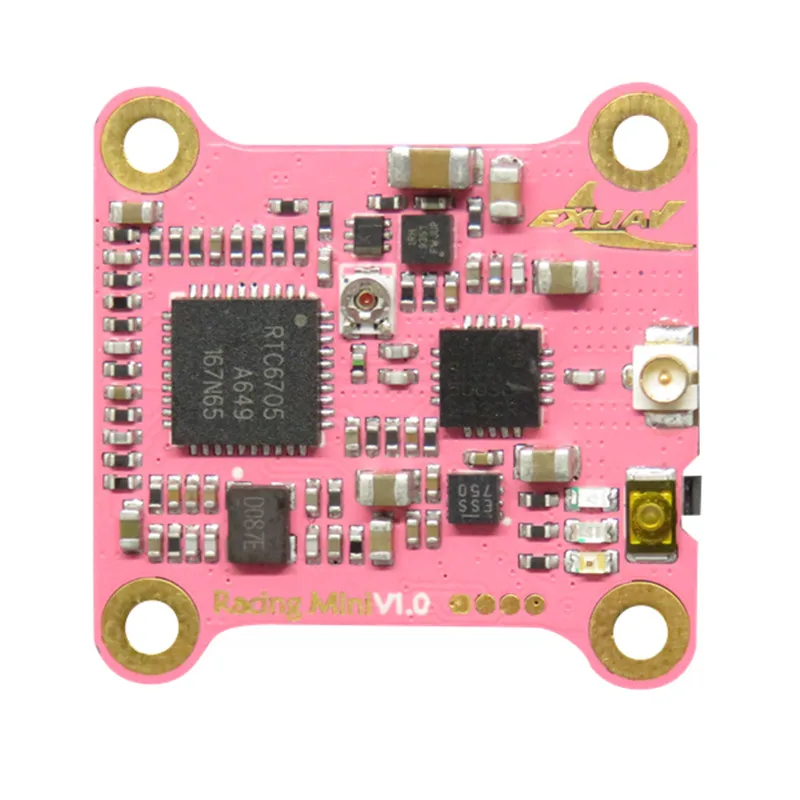 Exuav мини F4 Flytower AIO OSD игровые джойстики 20A 4 в 1 BL_S ESC 48CH 25/100/200 мВт VTX для модели RC