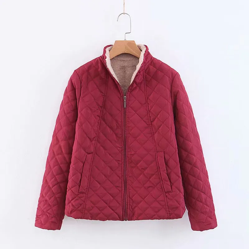 2019 женская зимняя теплая верхняя одежда с хлопковой подкладкой и длинным рукавом