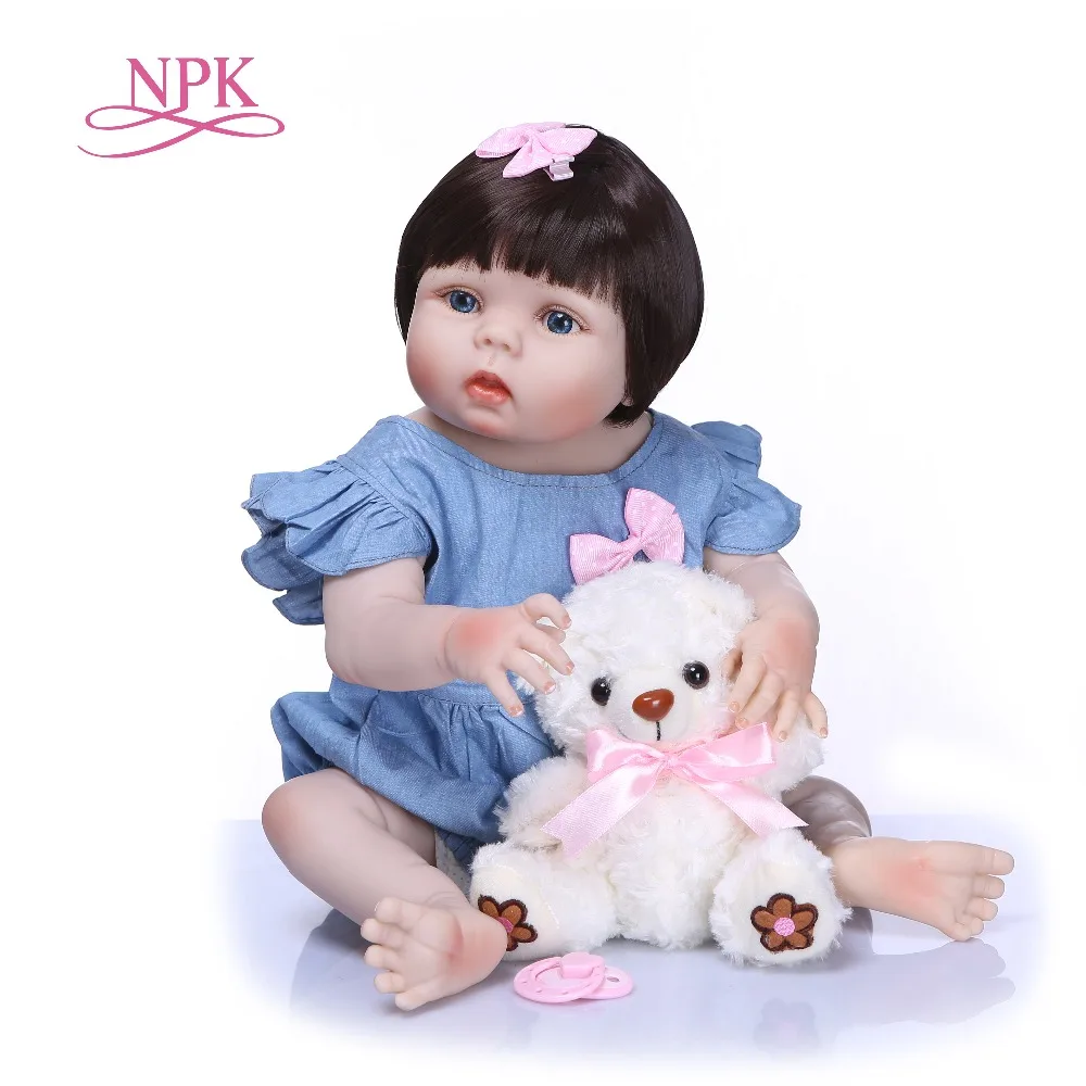 Кукла Reborn из силикона 55 см|Куклы| |
