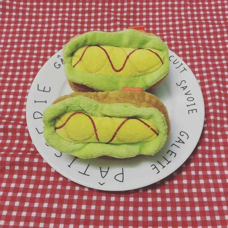 Игрушка для собак круассант коктейльный булочка ананас хлеб волнистая ткань