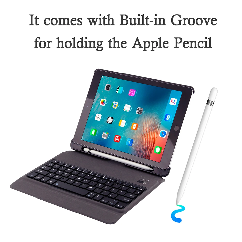Клавиатура с испанской раскладкой для iPad Air 1 2 Pro 9 7 дюйма 2017 2018 Bluetooth клавиатура
