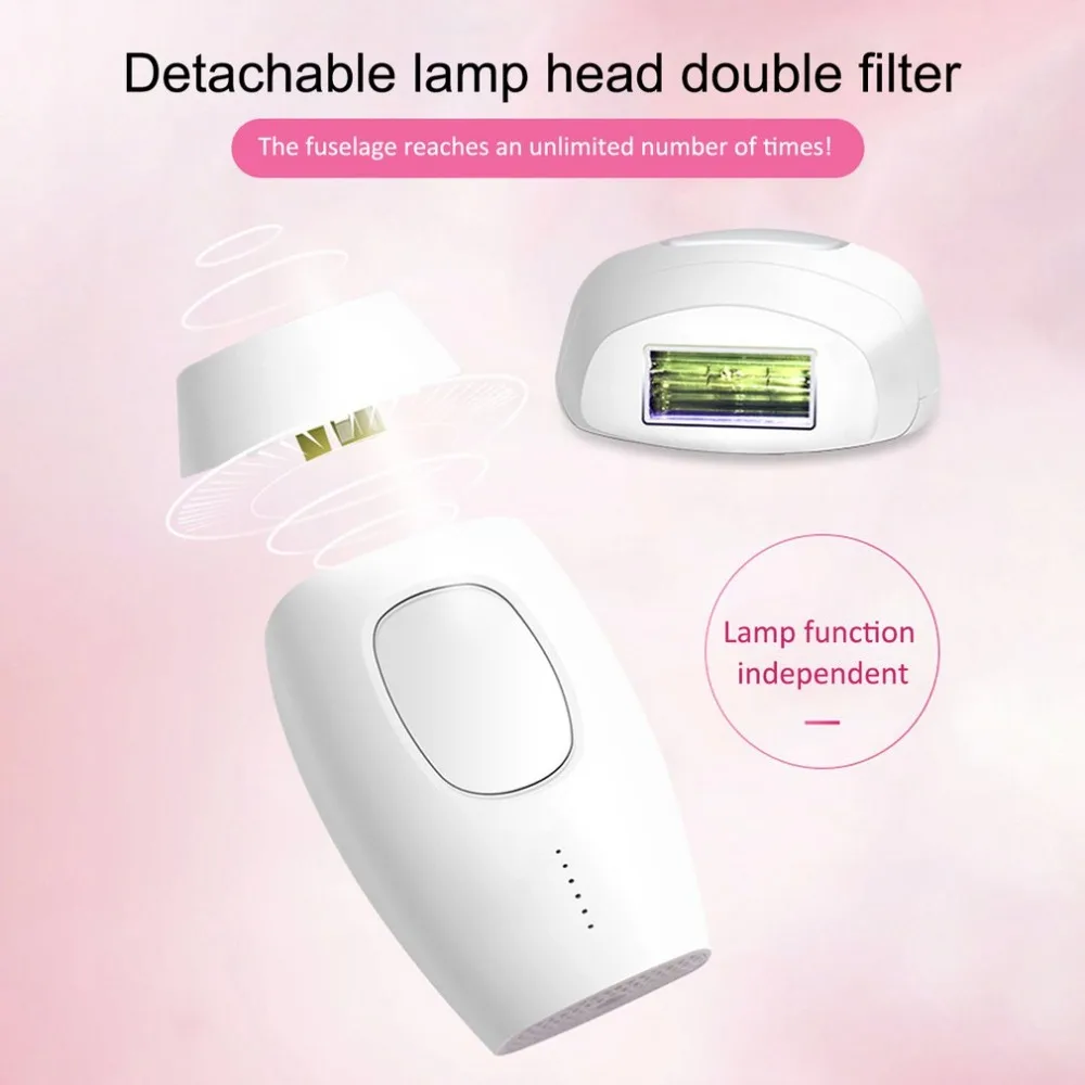 600000 Flash Professional Permanent IPL Laser Epilator Hair Removal Electric Photo Women Painless Threading Hair Remover Machine