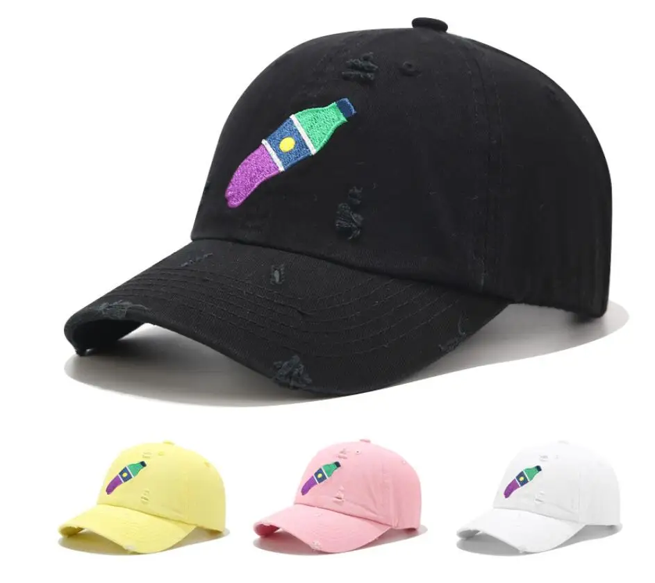 2019 креативная бейсболка с вышивкой в виде бутылки кока колы для женщин и мужчин