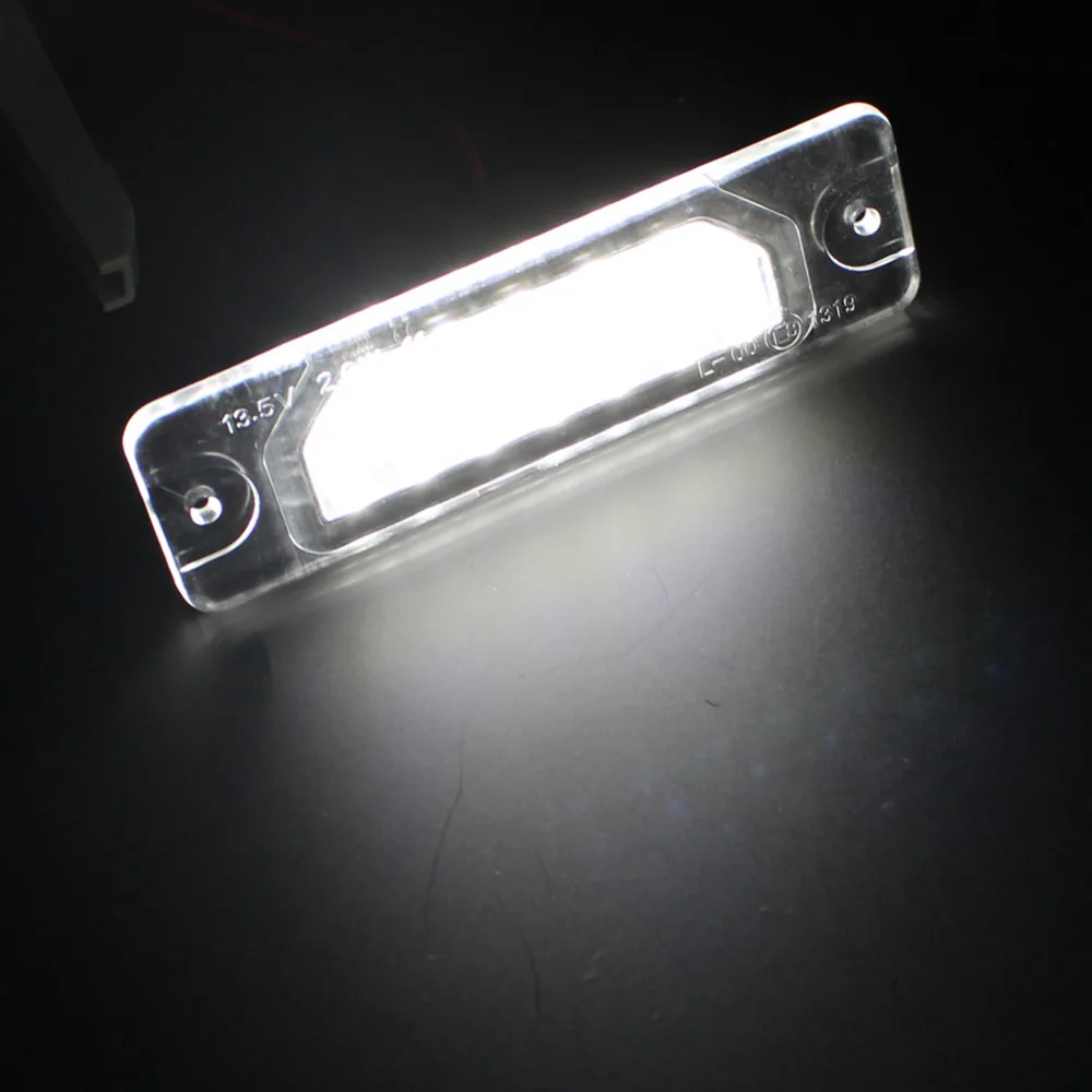 2 шт. 18SMD без ошибок светодиодный номерной знак светильник Настенный OEM прямой